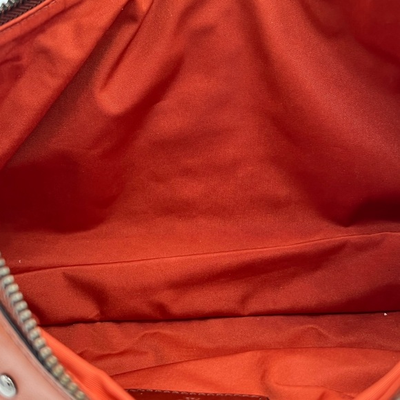 Cole Haan Bronze Brown Leather Shoulder Bag with Studded Detail - Picture 8 of 13